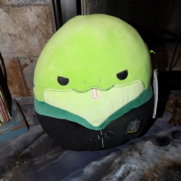 Original Squishmallows Harry Potter Slytherin Snake in Coat 8" Plush 2025 NEW - Picture 1 of 3